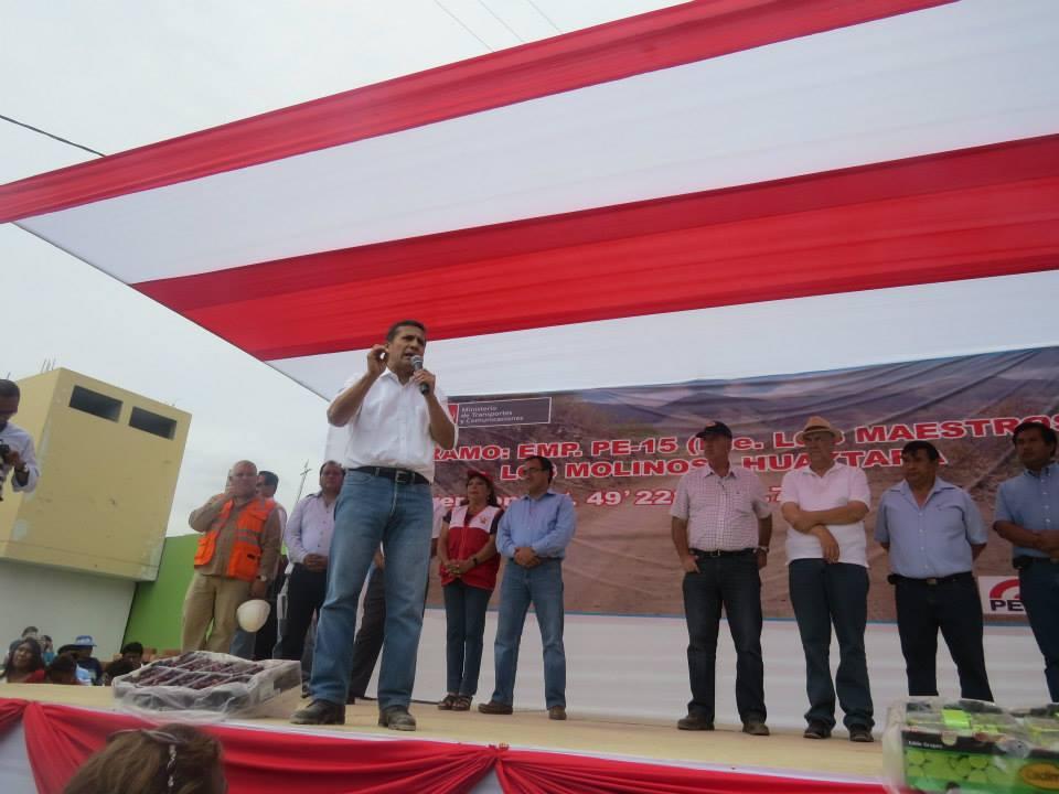 Inicio de obras de asfaltado