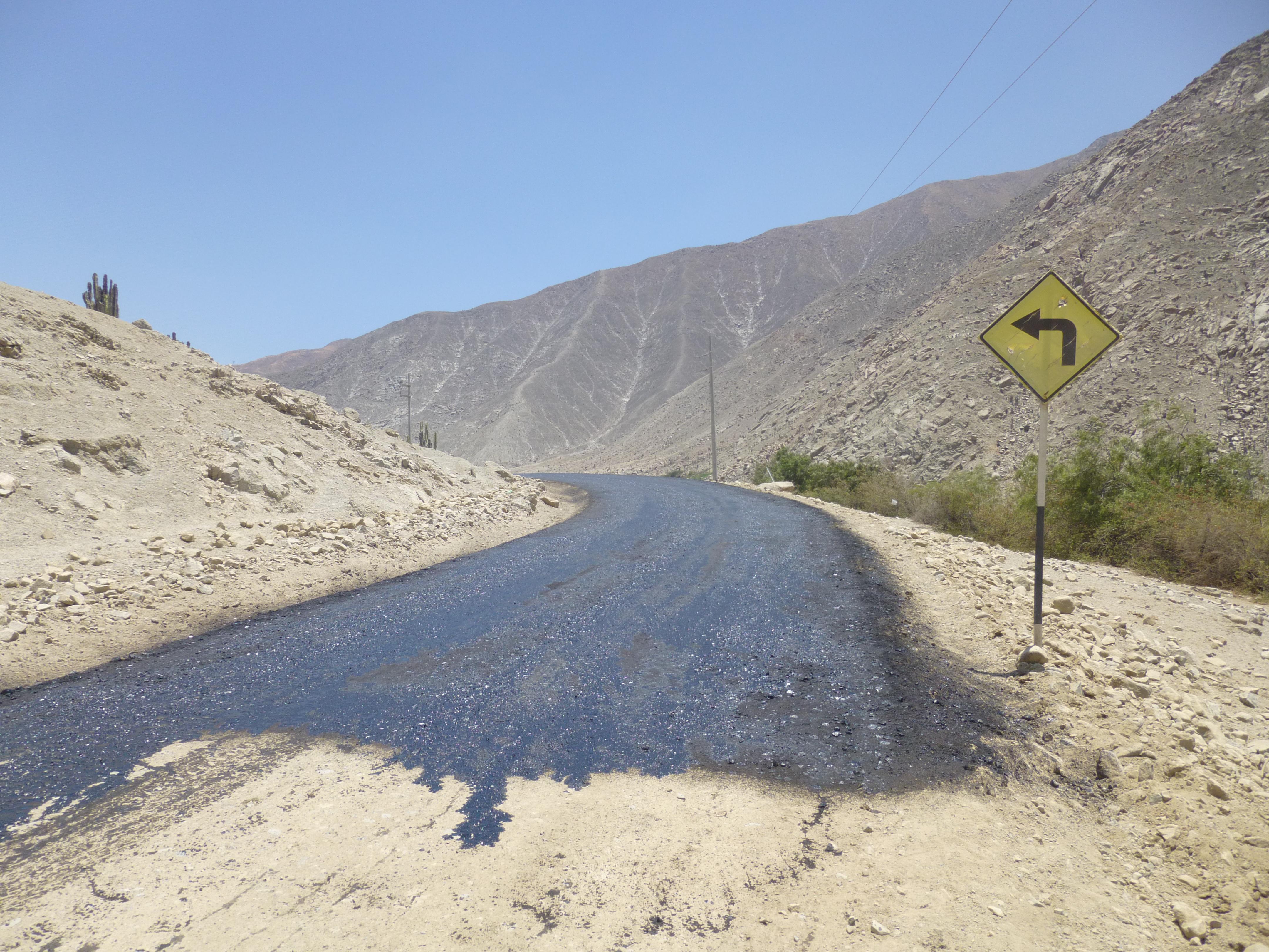 asfaltado de carretera