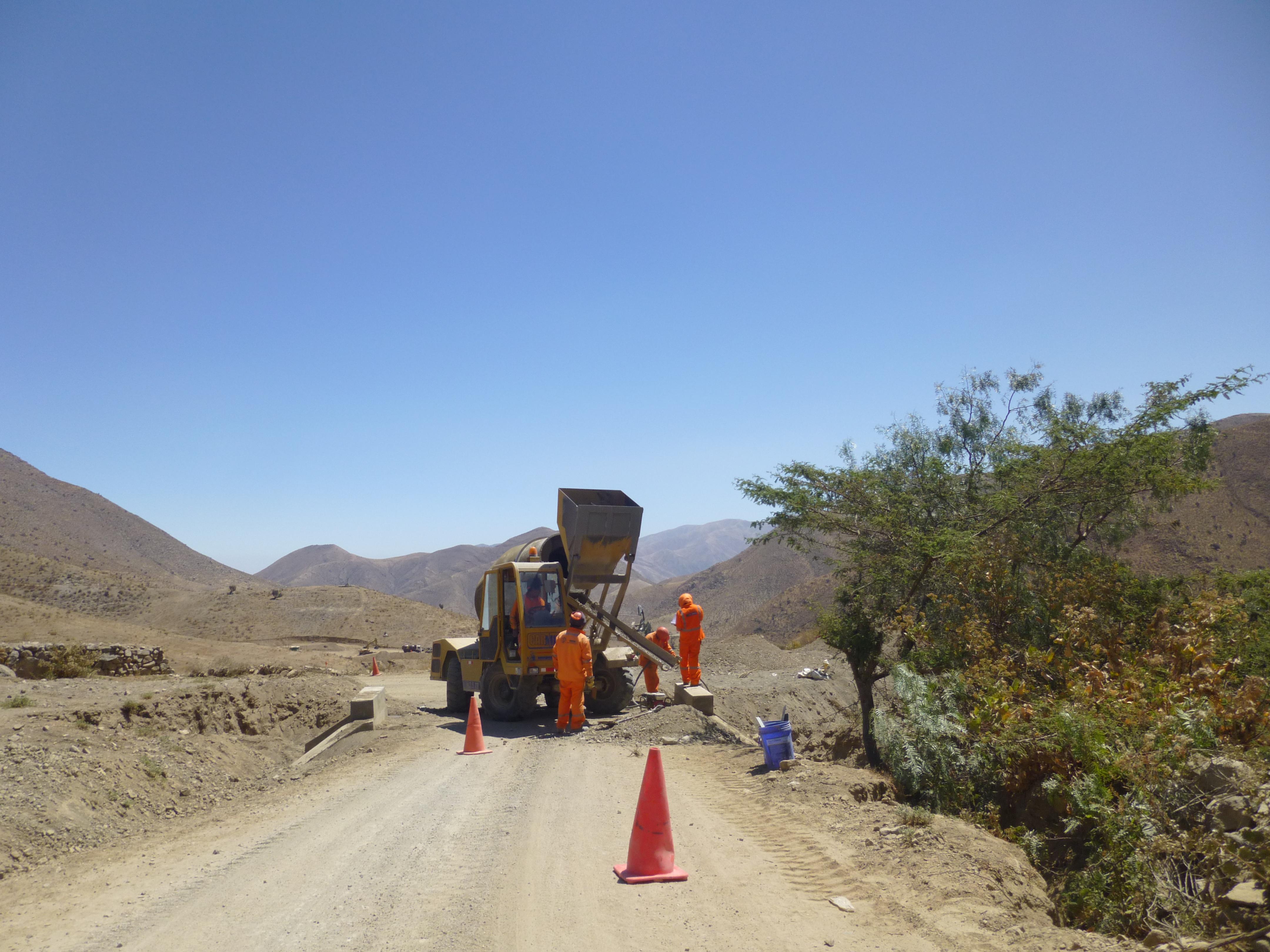 asfaltado de carretera